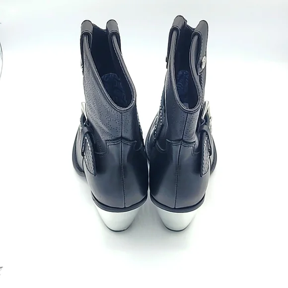 NWOB! Dingo Backstage Leather Western Ankle Boot Women Size 9 Samples Super Rare - Picture 6 of 10